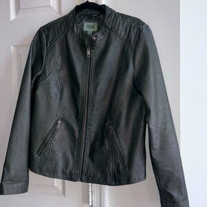 Deep Green Moto Jacket🍁